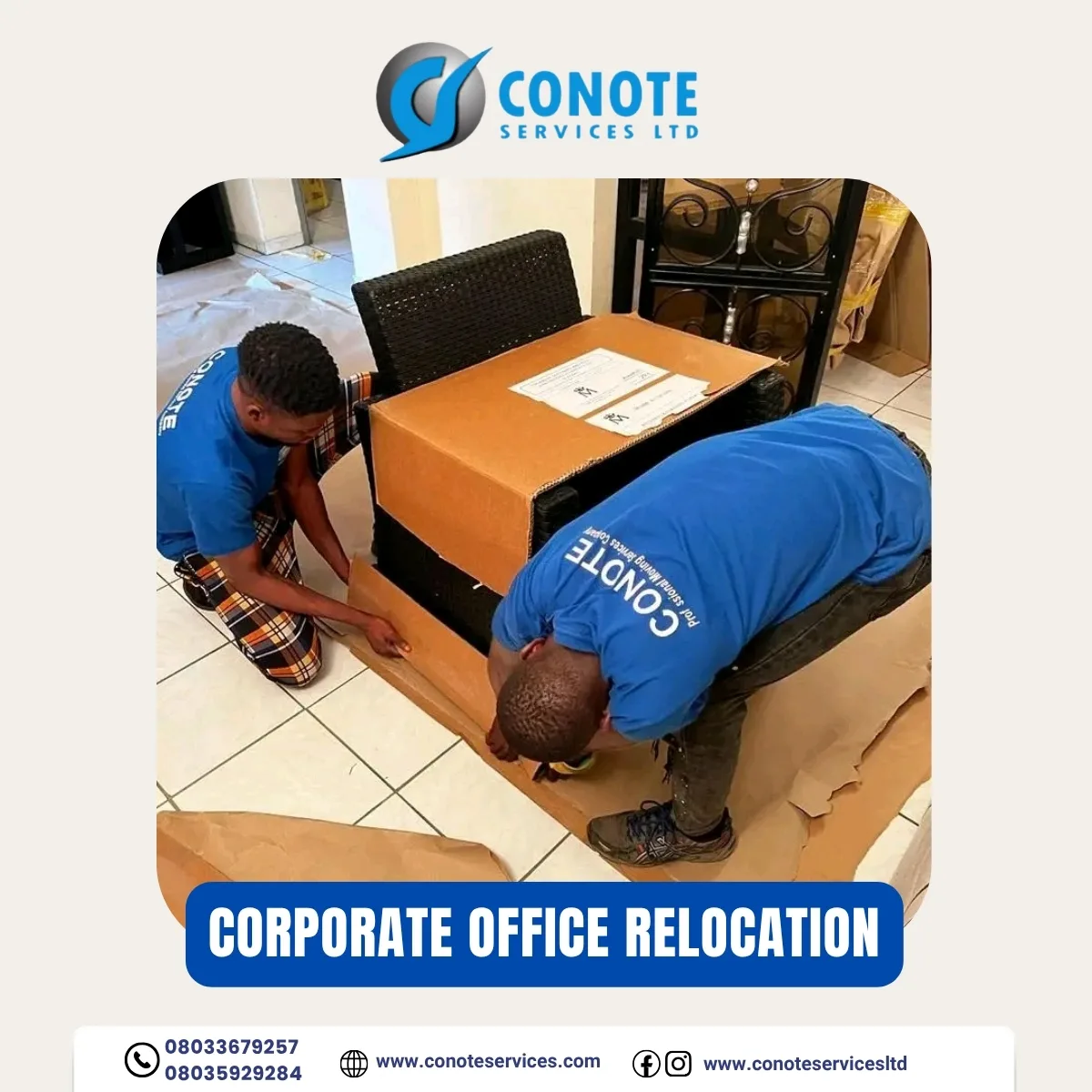 corporate office relocation